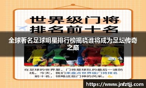 全球著名足球明星排行榜揭晓谁将成为足坛传奇之巅